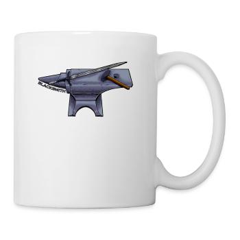 Medieval Armourer - Blacksmith - Mug - white - Right