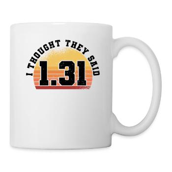 Marathon Runners Running Half Marathon Saying - Mug - white - Right