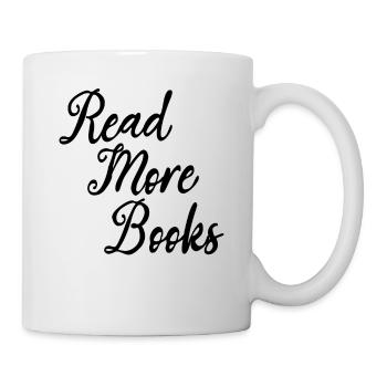Literatur Bücher Pädagogische Bibliothek Bücher - Tasse - Weiß - Rechts