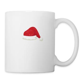 Boule de golf de Noël Père Noël Cap Noël Golf - Mug blanc - blanc - Droite