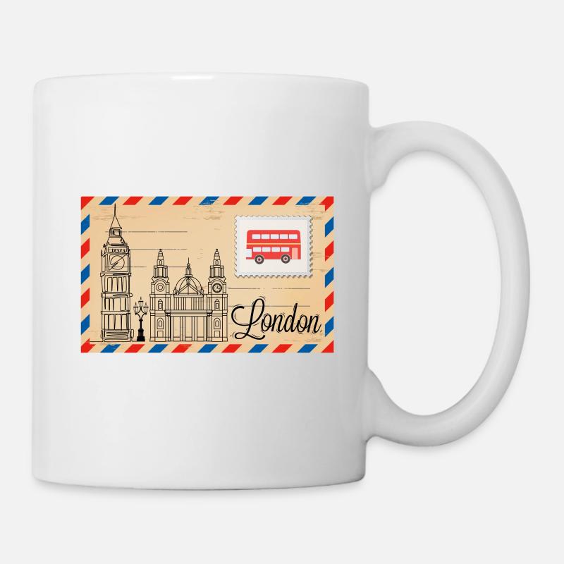 London - Tasse - Weiß