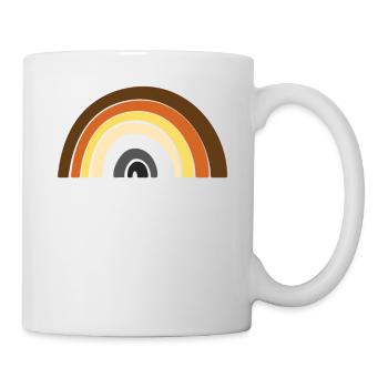 Drapeau - Ours arc-en-ciel LGBTQIA - Mug blanc - blanc - Droite