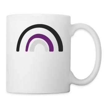 Flag - LGBTQIA Rainbow Demisexual - Mug - white - Right