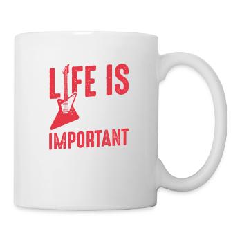 Life Is Full Of Important Choices - Mug - white - Right