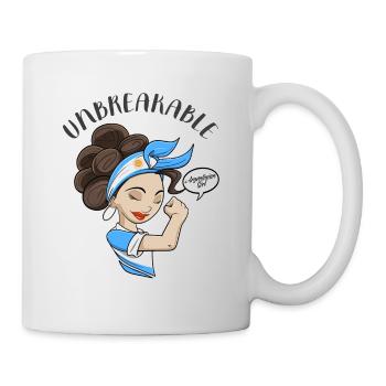 Fille argentine Incassable I Héritage Argentine - Mug blanc - blanc - Droite