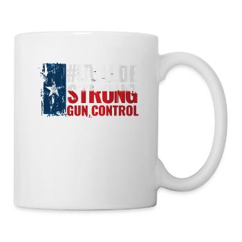 Uvalde Strong Gun Controll - Mug blanc - blanc - Droite
