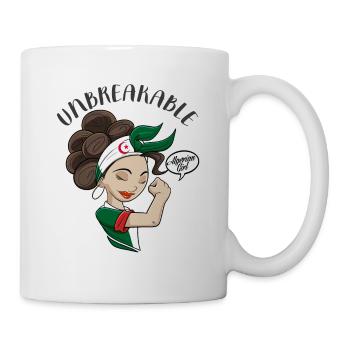 Fille algérienne incassable I Patrimoine algérien I - Mug blanc - blanc - Droite