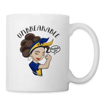 Barbados Girl Unbreakable I Patrimoine de la Barbade - Mug blanc - blanc - Droite