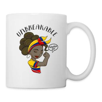 Colombian Girl Unbreakable Colombian Heritage - Mug - white - Right
