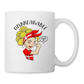 Danish Girl Unbreakable I Danish Heritage I - Mug - white - Right