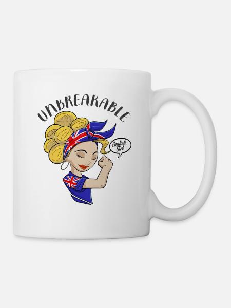 Deutsch Girl Unbreakable I Heritage United - Tazza - bianco