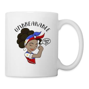 Filipino Girl Unbreakable Filipino Heritage - Mug - white - Right