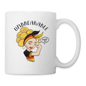 German Girl Unbreakable I German Heritage I - Tasse - Weiß - Rechts