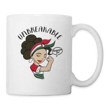 Hungarian Girl Unbreakable I Hungarian Heritage - Mug - white - Right