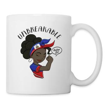 Haitian Girl Unbreakable I Haitian Heritage I - Mug - white - Right