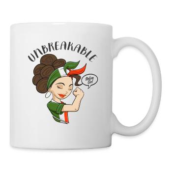 Italy Girl Unbreakable I Italy Heritage I - Mug - white - Right