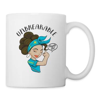 Fille kazakhe incassable I Héritage kazakh I - Mug blanc - blanc - Droite