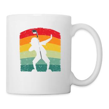 Dabbing Golf Player Golfeur Golfing Fans Funny Dab - Mug blanc - blanc - Droite