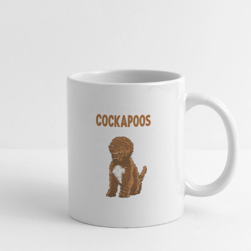 Cockapoo Anatomie witziges Hundehalter Hunde Tasse