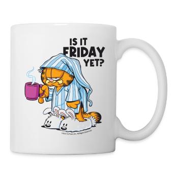 Garfield Is It Friday Yet? - Mug - white - Right