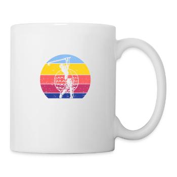 Joueur de balle Funny Golfer Fan Golfer Club - Mug blanc - blanc - Droite