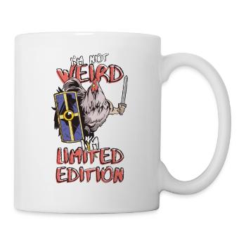 Cartoon Chicken Knight - Limited Edition - Saying - Mug - white - Right