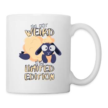 Süßes Cartoon Schaf - Limited Edition - Spruch - Tasse - Weiß - Rechts