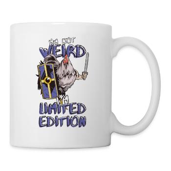 Cartoon Chicken Knight - Limited Edition - Saying - Mug - white - Right