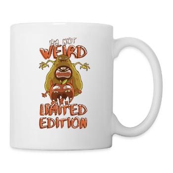 Monster Avocado Hunts Tomato - Édition Limitée - Mug blanc - blanc - Droite