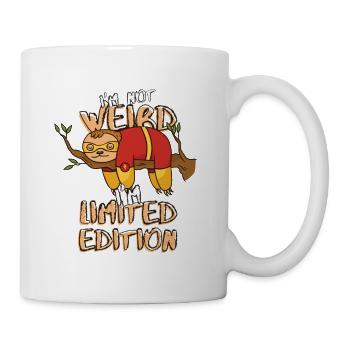 Cool Cartoon Sloth - Limited Edition - Saying - Mug - white - Right