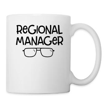 Regional Manager Daddy and Baby Matching - Tasse - Weiß - Rechts