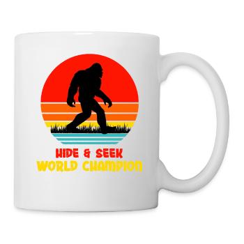 Hide Seek World Champion BigFoot - Mug - white - Right