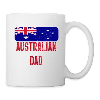 I Have Two Titles Australian and Dad Australia - Mug - white - Right