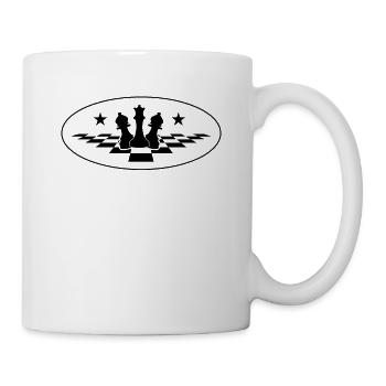 Joueur D'échecs - Mug blanc - blanc - Droite