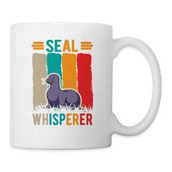 Seal Whisperer Sea Lion Whisperer Seal - Mug blanc - blanc - Droite
