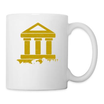 Né pour plaider avocat avocat - Mug blanc - blanc - Droite
