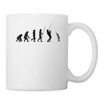 Hornhecht Evolution Gar Angeln Garfishing - Tasse - Weiß - Rechts