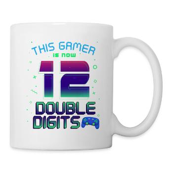 This Gamer Is Now 12 Double Digit 12. - Mug - white - Right