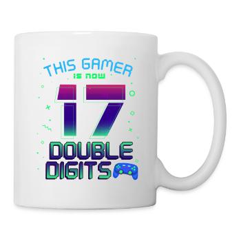 Ce joueur est maintenant 17 à deux chiffres 17. - Mug blanc - blanc - Droite