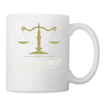 Lawsome Lawyer Attorney - Tasse - Weiß - Rechts