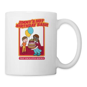 Jimmy's Hot Birthday Bash - That Escalated Quickly - Mug - white - Right