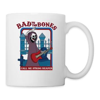 Bad To The Bones - Appelez-moi String Reaper - Mug blanc - blanc - Droite
