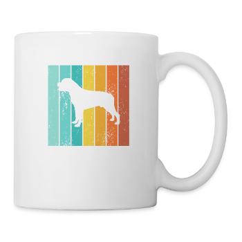 Rottweiler dog lover Retro vintage Gift idea - Tasse - Weiß - Rechts