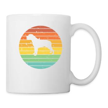 Rottweiler dog lover Retro vintage Gift idea - Tasse - Weiß - Rechts