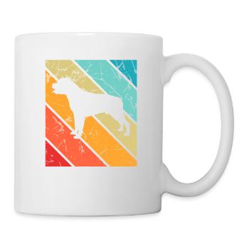 Rottweiler dog lover Retro vintage Gift idea - Tasse - Weiß - Rechts