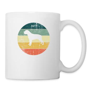 Rottweiler dog lover Retro vintage Gift idea - Tasse - Weiß - Rechts