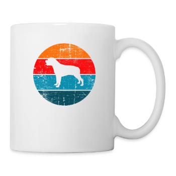 Rottweiler dog lover Retro vintage Gift idea - Tasse - Weiß - Rechts