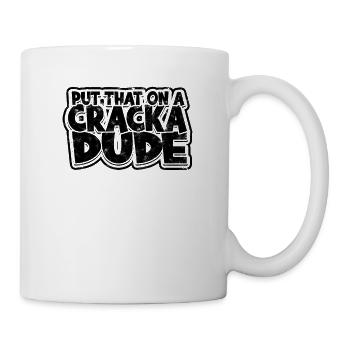 Put That On A Cracka Dude - Crab Legs Seafood - Mug - white - Right