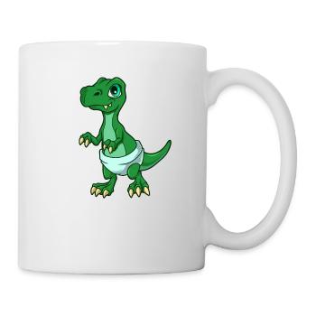 Kawaii Baby TREX - Tasse - Weiß - Rechts