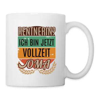 Rentnerin Oma Rente Lustige Sprüche für Damen - Mug - white - Right